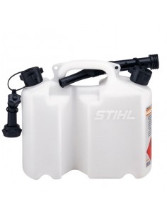 Bidon combiné transparent STIHL + x2 becs verseurs
