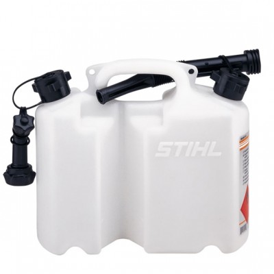 Bidon combiné transparent STIHL + x2 becs verseurs